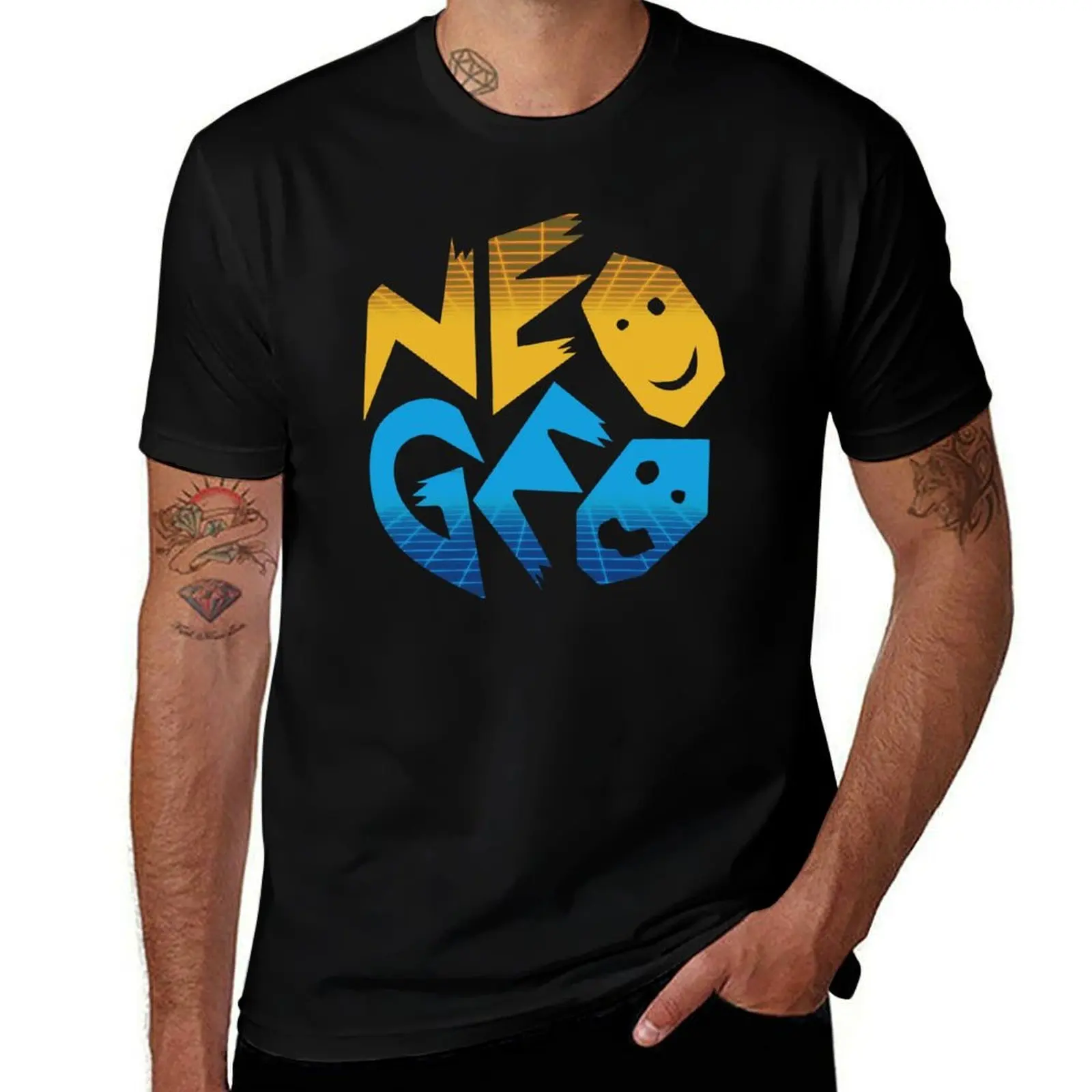 

Neo Geo logo retro style T-Shirt t shirt man designer funny t shirts man T-Shirt