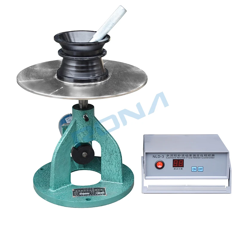 ASTM Cement Mortar Fluidity Tester for Motorized Cement Mortar Flow Table Apparatus