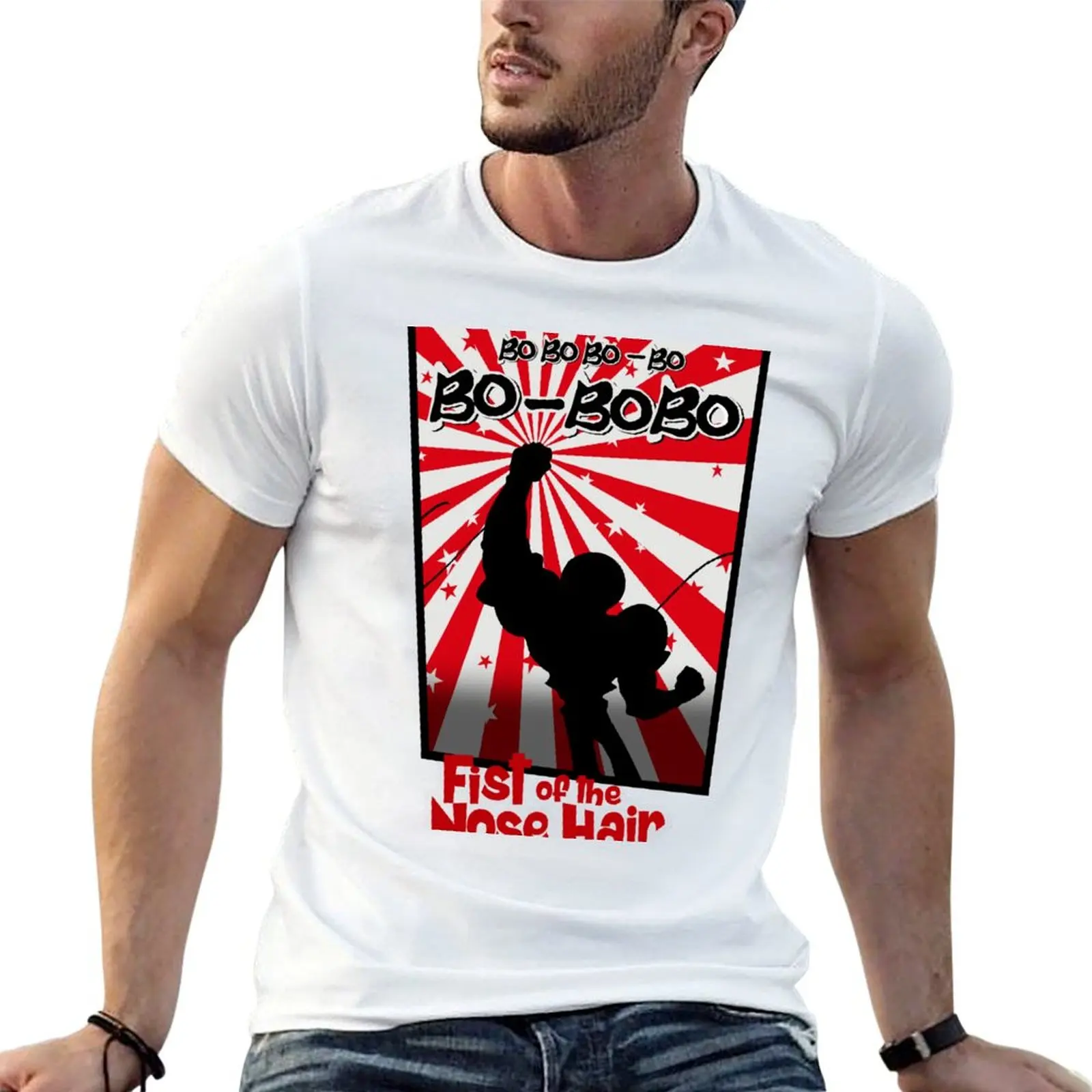 

quality cotton shirt T-Shirt sensei t high technique Nose-hair Bobobo; t shirts personalised