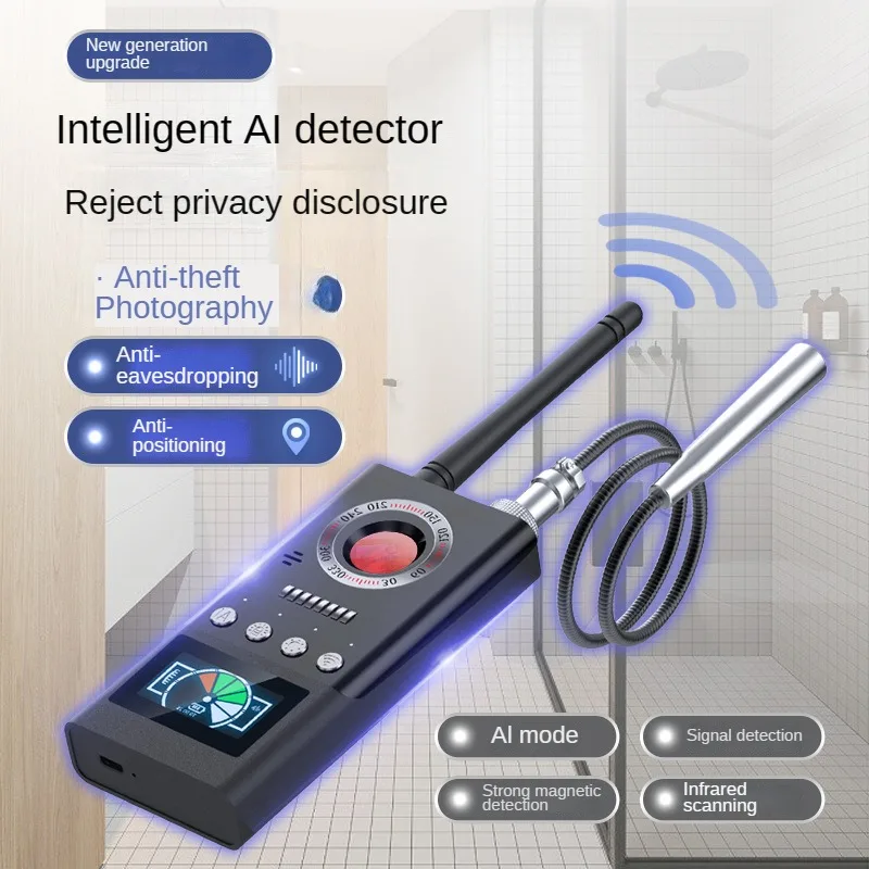 Anti Wiretapping Detector para Câmera do Hotel, Anti-Tracking GPS Scanner, Carro Anti-Tracking, K66