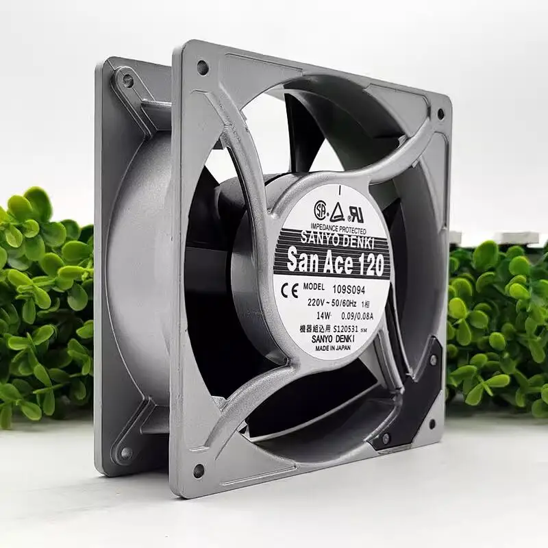 New For Original  Sanyo 109S094 230V 10/9W 9CM Aluminum Frame AC Heat Dissipation Imported Fan