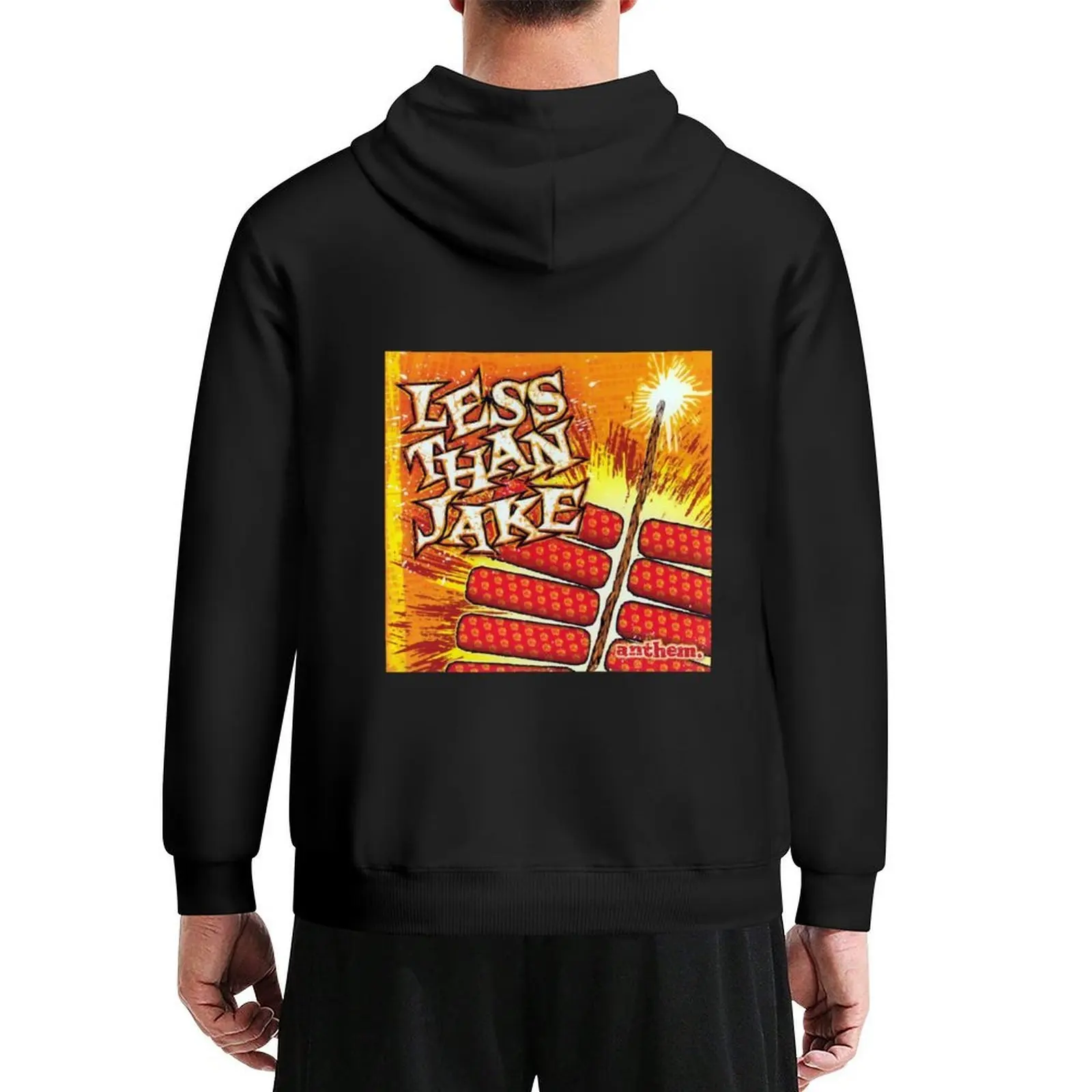 

Less Than Jake anthem Hoodie men's sweat-shirt set male clothes men clothing anime clothes hoodie oversize