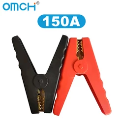 Krokodil-Batterieklemme, Krokodilklemmen, Prüfverbinder für Jumper-Kabel-Boost, Auto, Wohnwagen, Van, 150 A