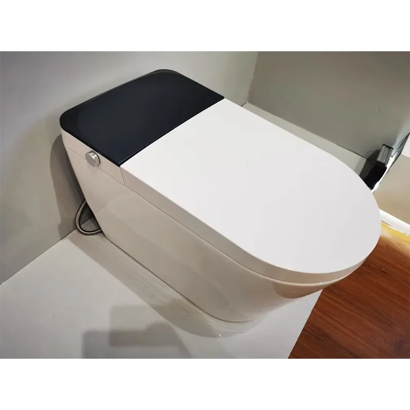 Integrated smart toilet, foot flushing, self-contained remote control, heated toilet seat, flushing, pit distance 300 400