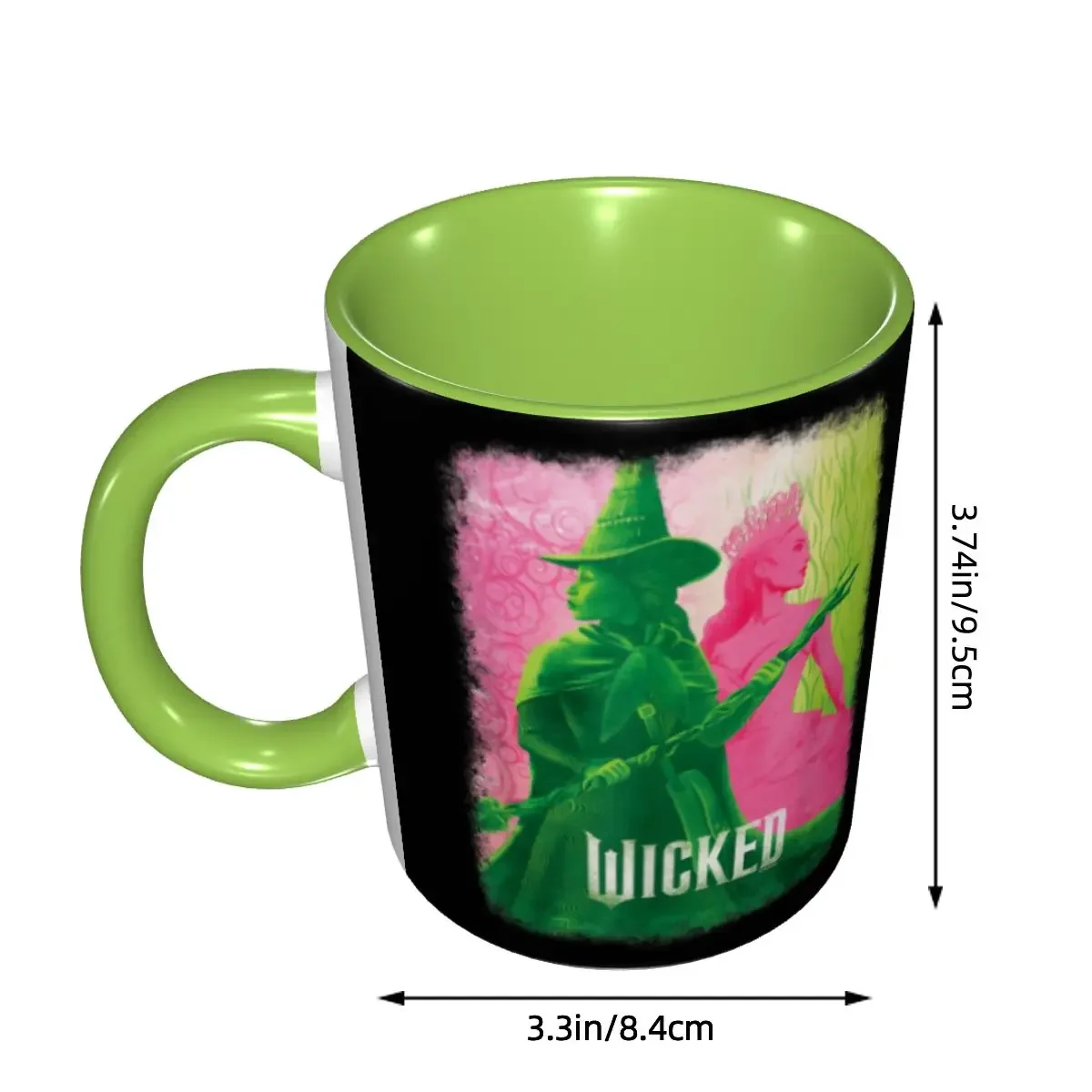 DIY Wickeds Musical Movie Ceramic Mug Custom Coffee Cups Creative Gift