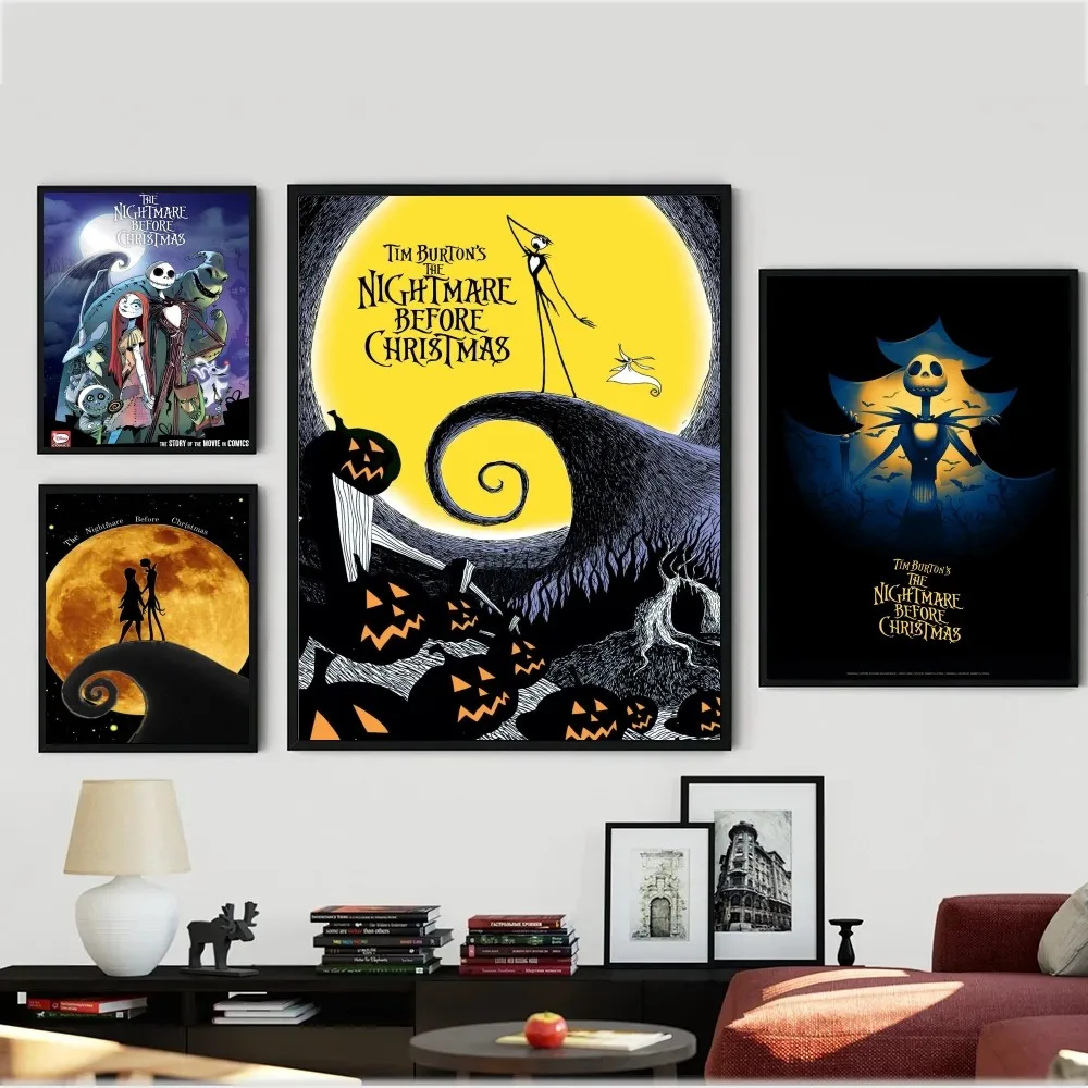 Classic Film The N-Nightmare Poster Kraft Paper Vintage Poster Wall Art Painting Study Aesthetic Art Small Size Wall Stickers