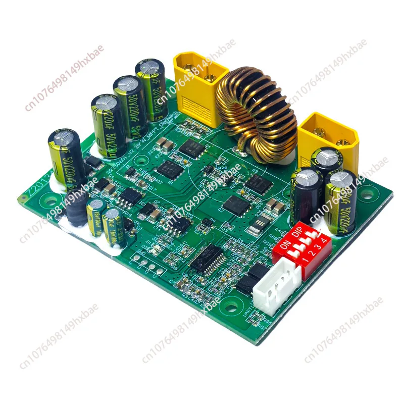 MPPT solar control panel 100W bare board, intelligent photovoltaic power generation solar charging and discharging
