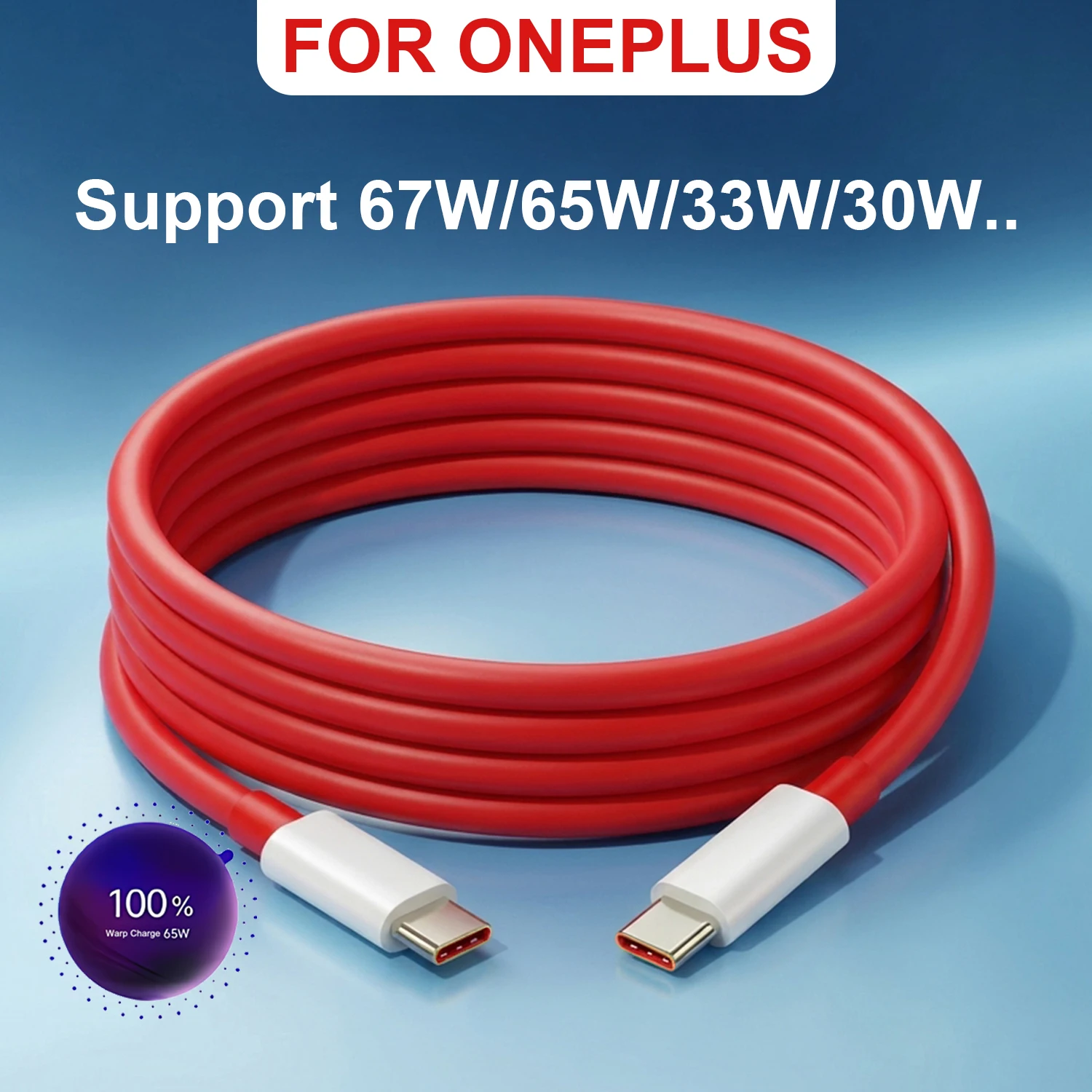 65W USB Type C To C Data Cable For Oneplus 15t 15 13 12 11 Pro 13r 12r Ace 6t 5 6 Ultra Fast Charging Cable Phone Accessory Wire