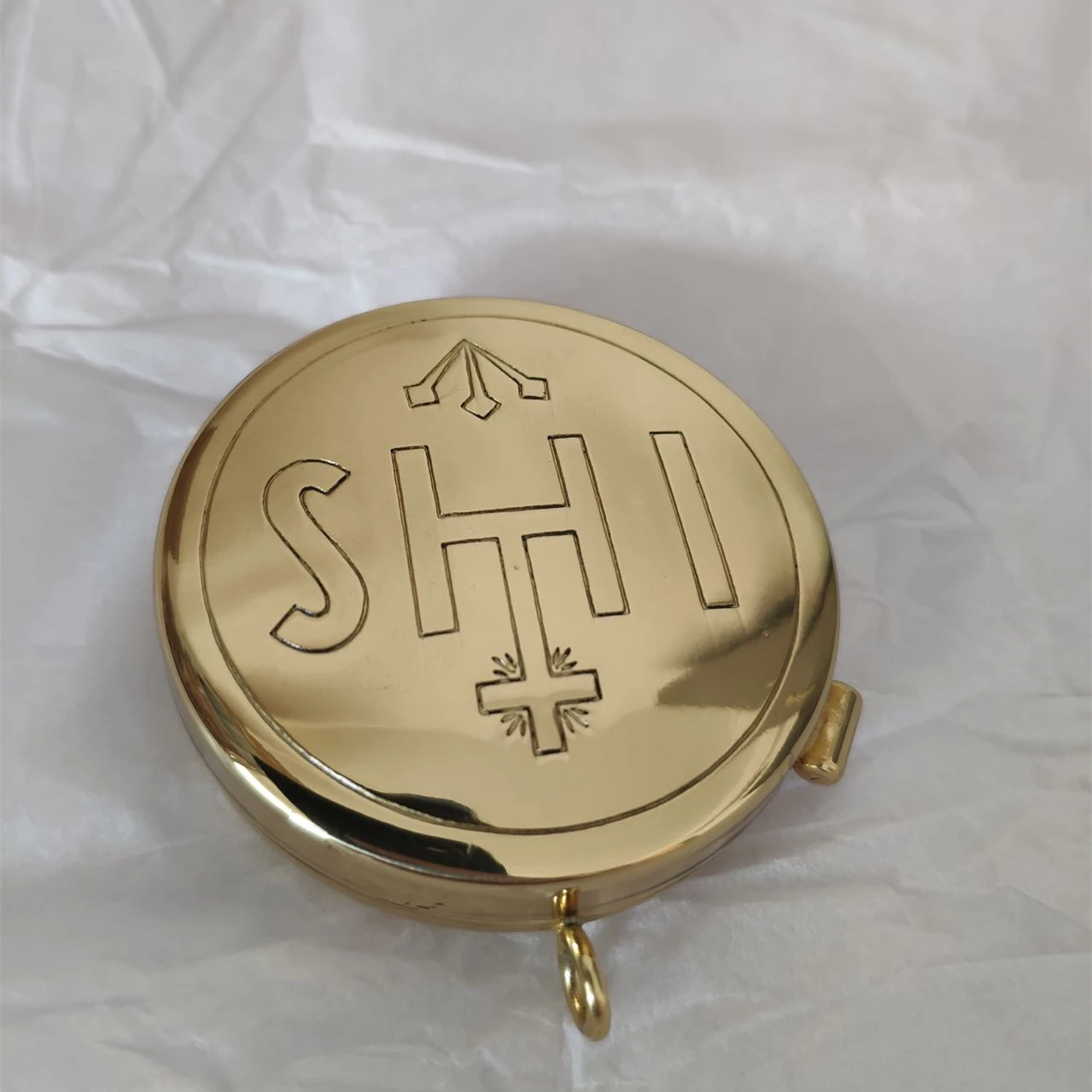 Catholic Ostensorium Monstrance Charm First Communion Pure Brass Mass And The Liturgy Sacramento Baptismal Church Supplies