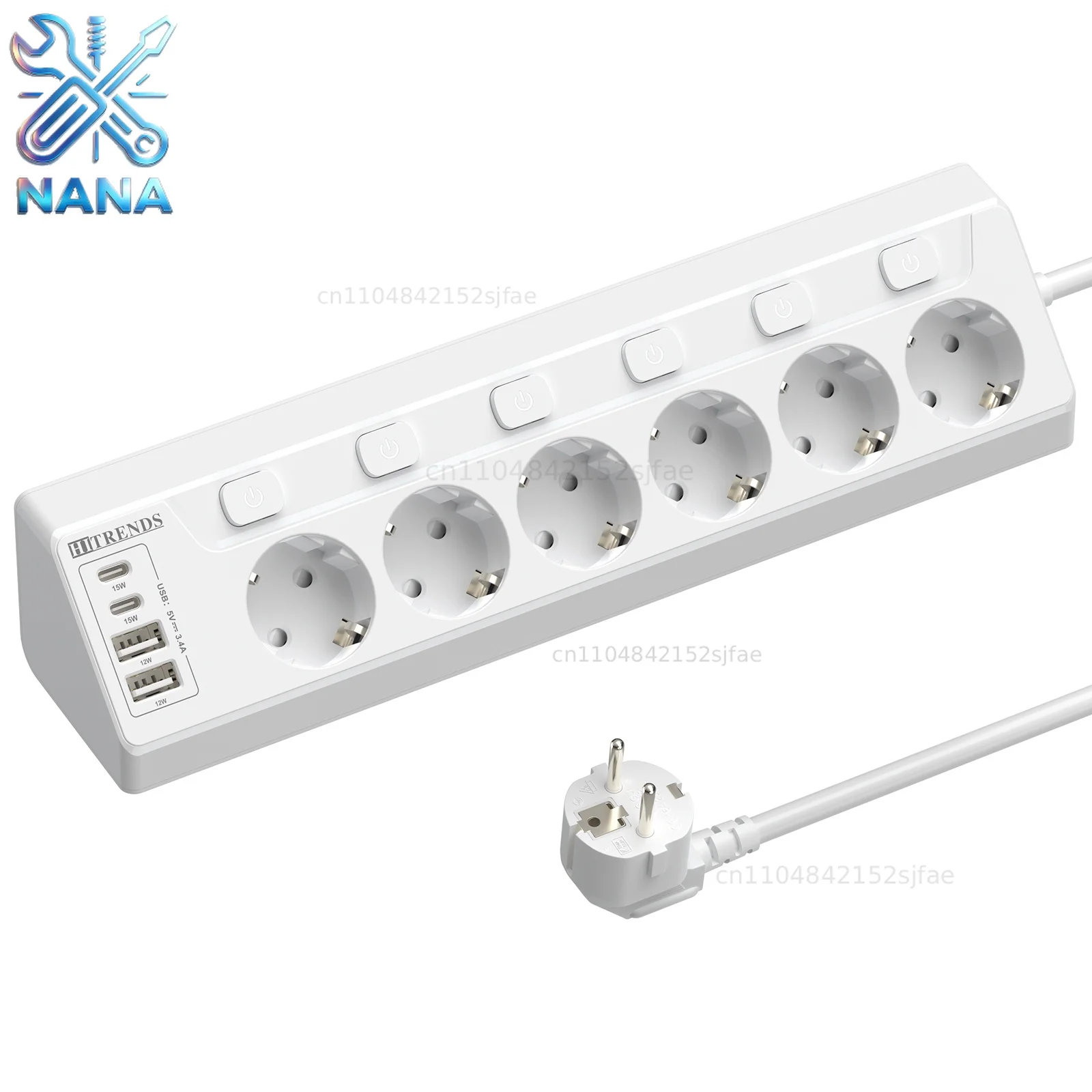 european-multi-plug-desktop-power-strip-6-ac-outlets-with-6-switches-control-and-4-usb-ports-2m-extension-cables-for-home