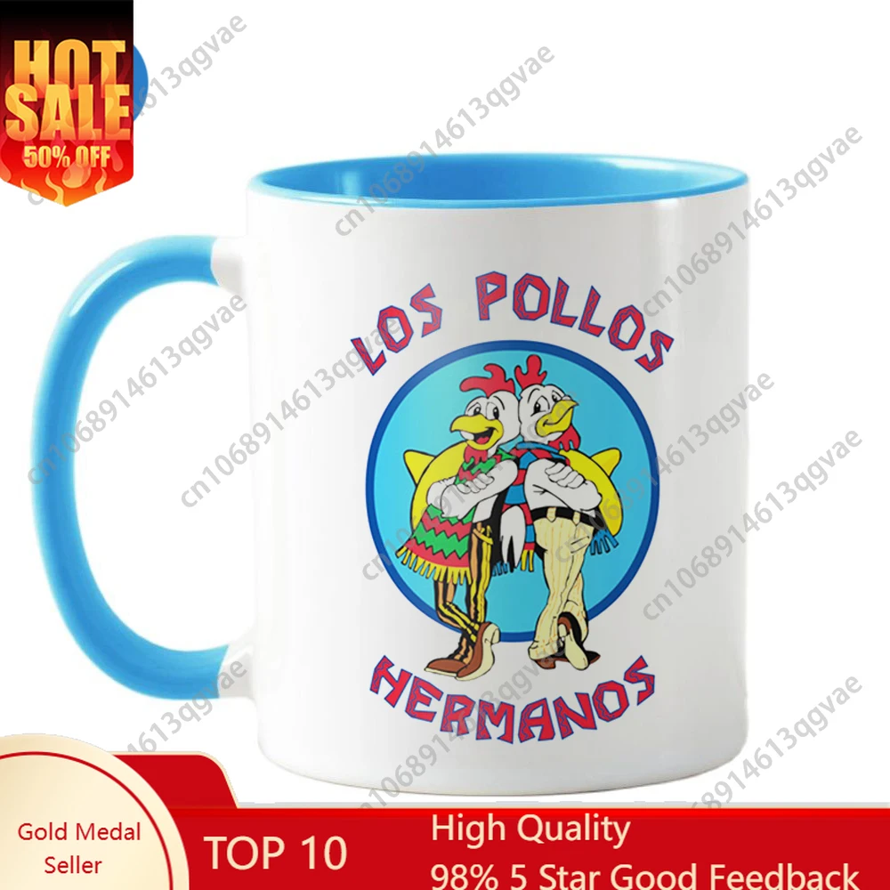 

Breaking bad Fried chicken Mug 350ml Ceramic Coffee Mug Home Milk Cup Office Tea Cup