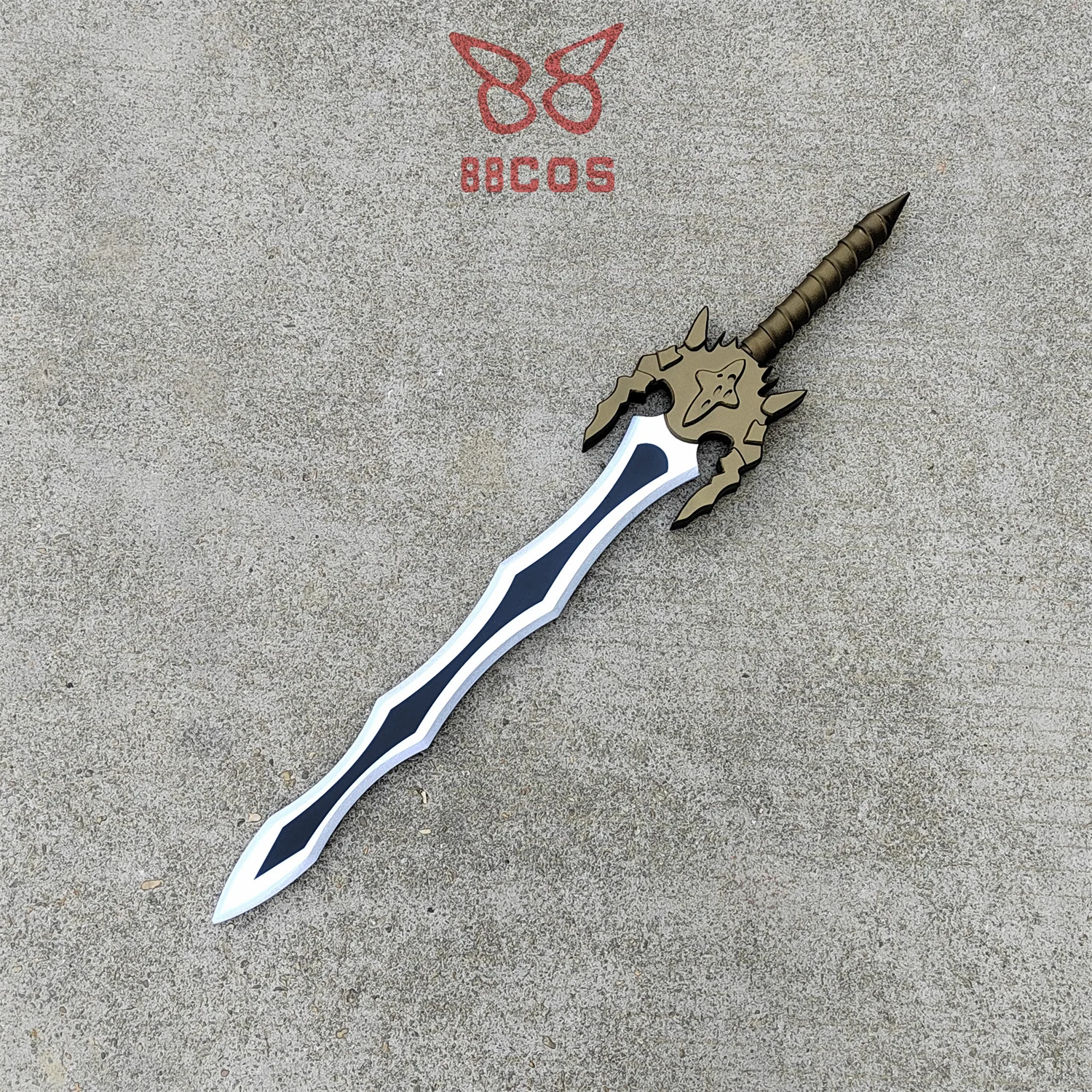 Anime Take On Me- Love Dark Flame Master Sword Cosplay Props  Halloween Carnival Cosplay Party Props Accessories Game Fans Gift