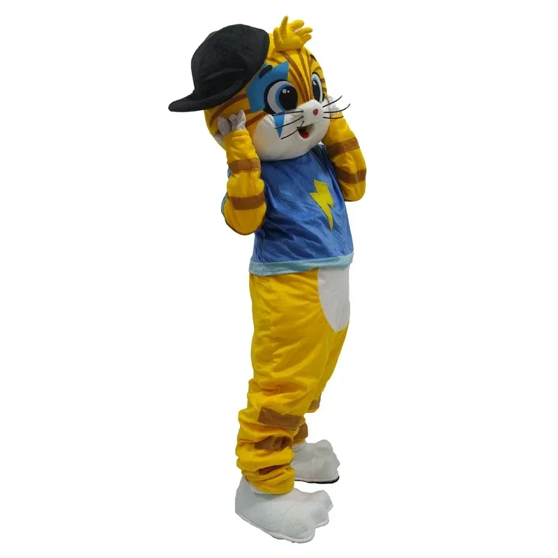 Hot Sale New Custom Made Cat Mascot Flash Costume Cats Mascot Costume For Adult