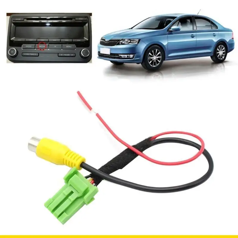 SZCH Reverse Camera Convert Cable Adapter RCA Video Cable Fit for