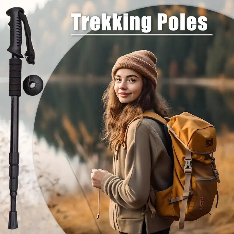 

Walking Poles For Women Aluminum Alloy Telescopic Trekking Poles For Women Crutch Climbing Equipment Adjustable Outdoor Sports