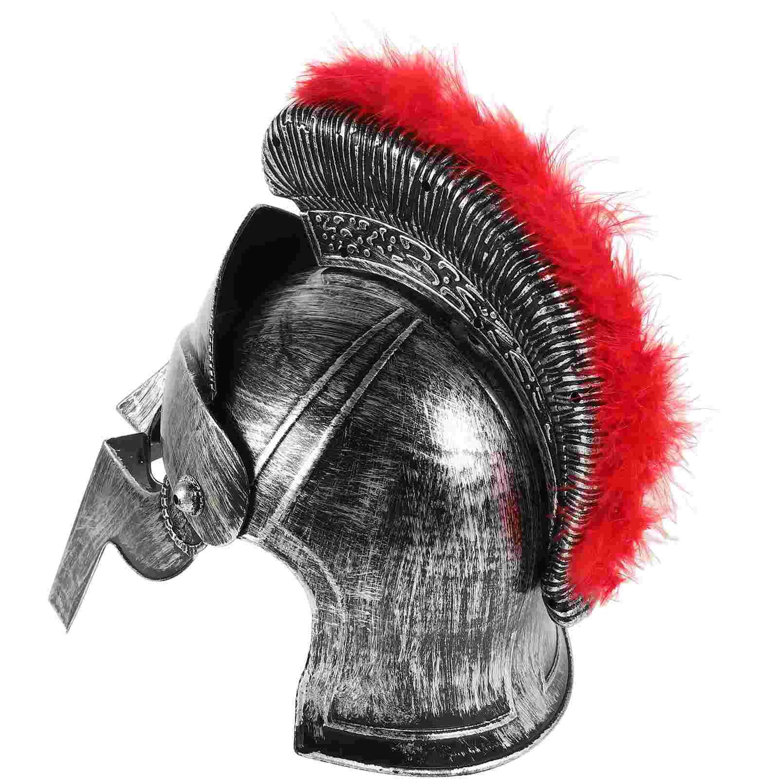 Samurai Hat Roman Warrior Ancient Spartan Soldier Costume Men Medieval Knights Rome Boy Shield Greek