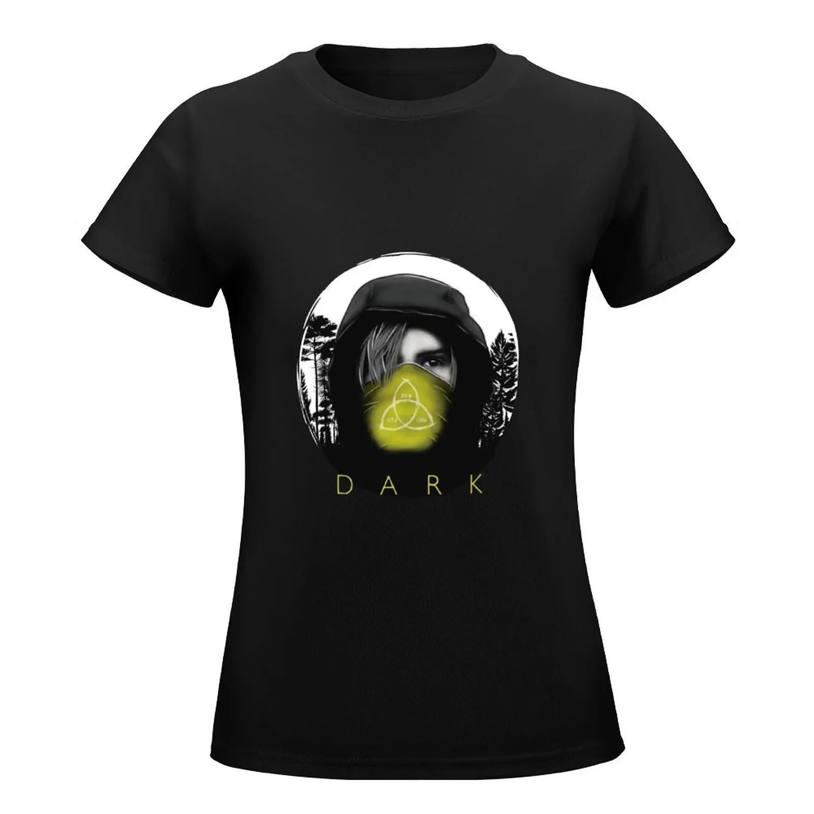 D A R K (jonas) T-Shirt Female clothing summer tops Aesthetic clothing womans clothing