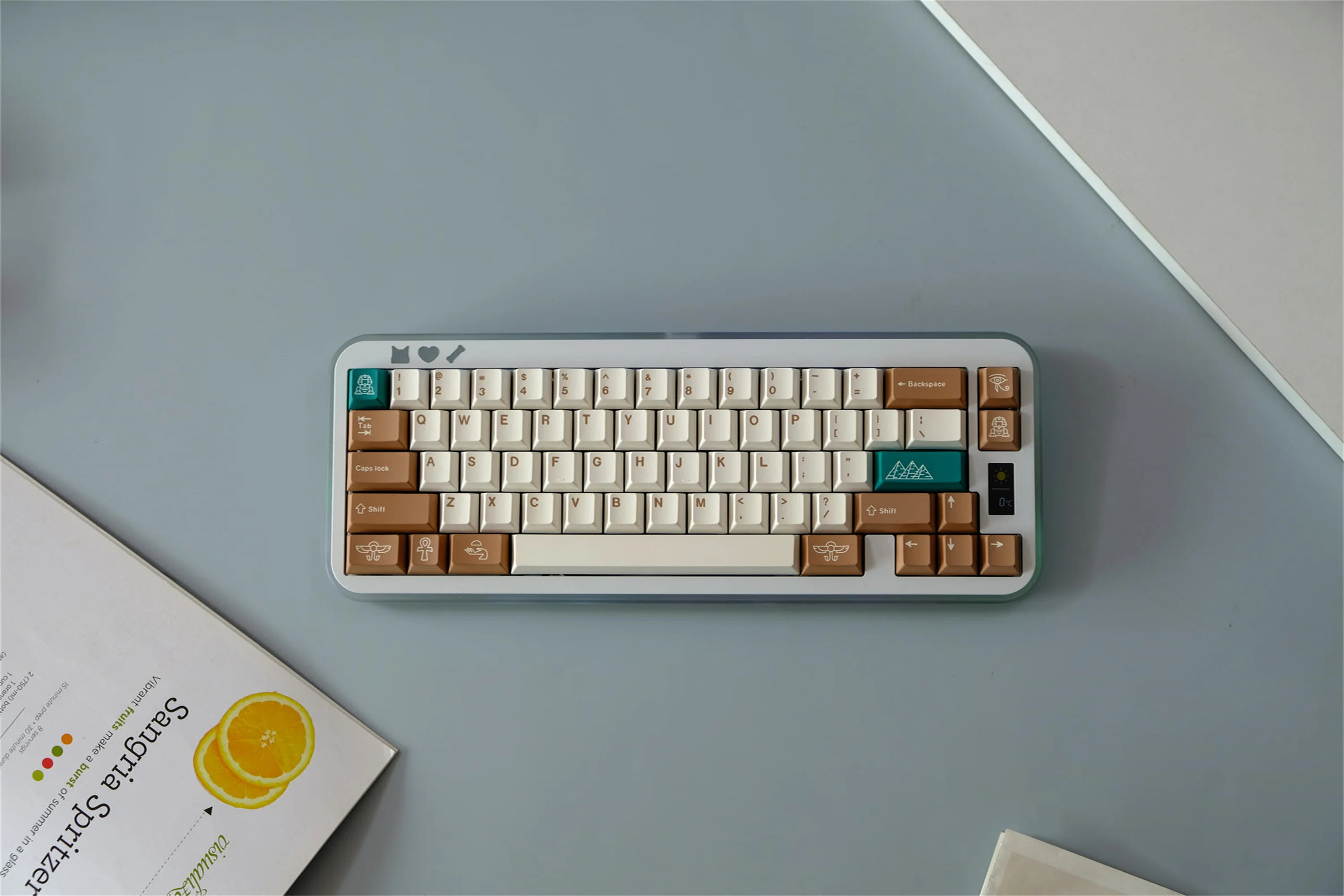 

GMK Putuo Egypt Keycaps 151 Keys PBT Material CHERRY Profile DYE-SUB Keycaps For MX Switch Wooting Mechanical Keyboard