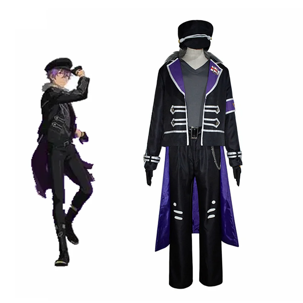 

Sakuma Rei UNDEAD Customized Cosplay Ensemble Stars Halloween Christmas Party Sets Uniform Suits Stage Performance Clothes