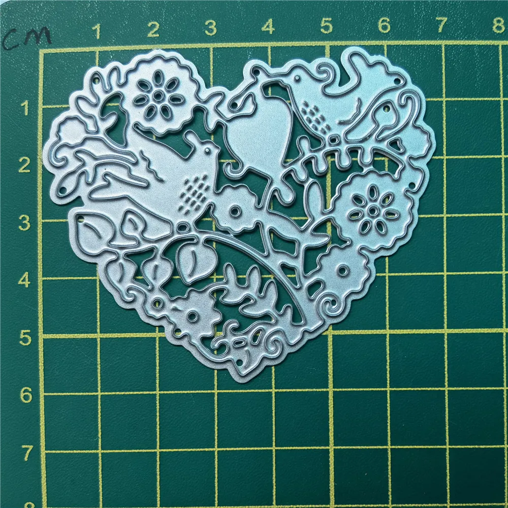 (12 Styles) Heart Courtship Metal Cutting Dies DIY Scrapbooking Paper Photo Album Crafts Mould Cards Punch Stencils