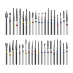 10 Stks/doos Tandheelkundige Diamant Burs Boor 1.6Mm Schacht Voor Hoge Snelheid Handstuk Burs Emery Hoge Hardheid Tandheelkunde Nagel Polijsten