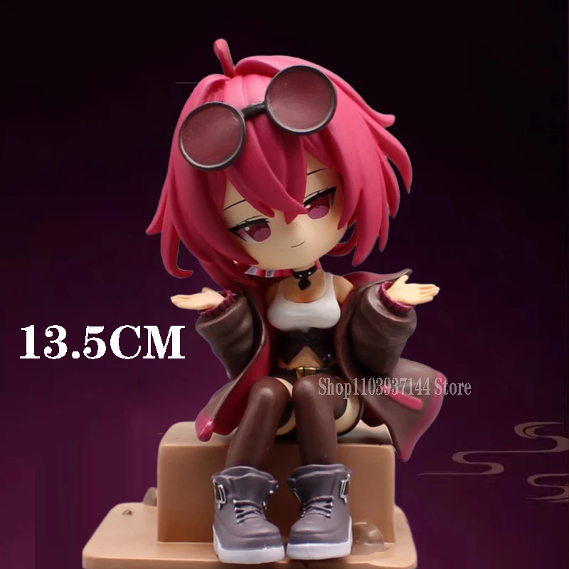 

13.5cm Game Gk Honkai Kafka Star Rail Figure Peripheral Toys Q Version Kafka Action Figure Cute Model PVC Collection Anime Doll