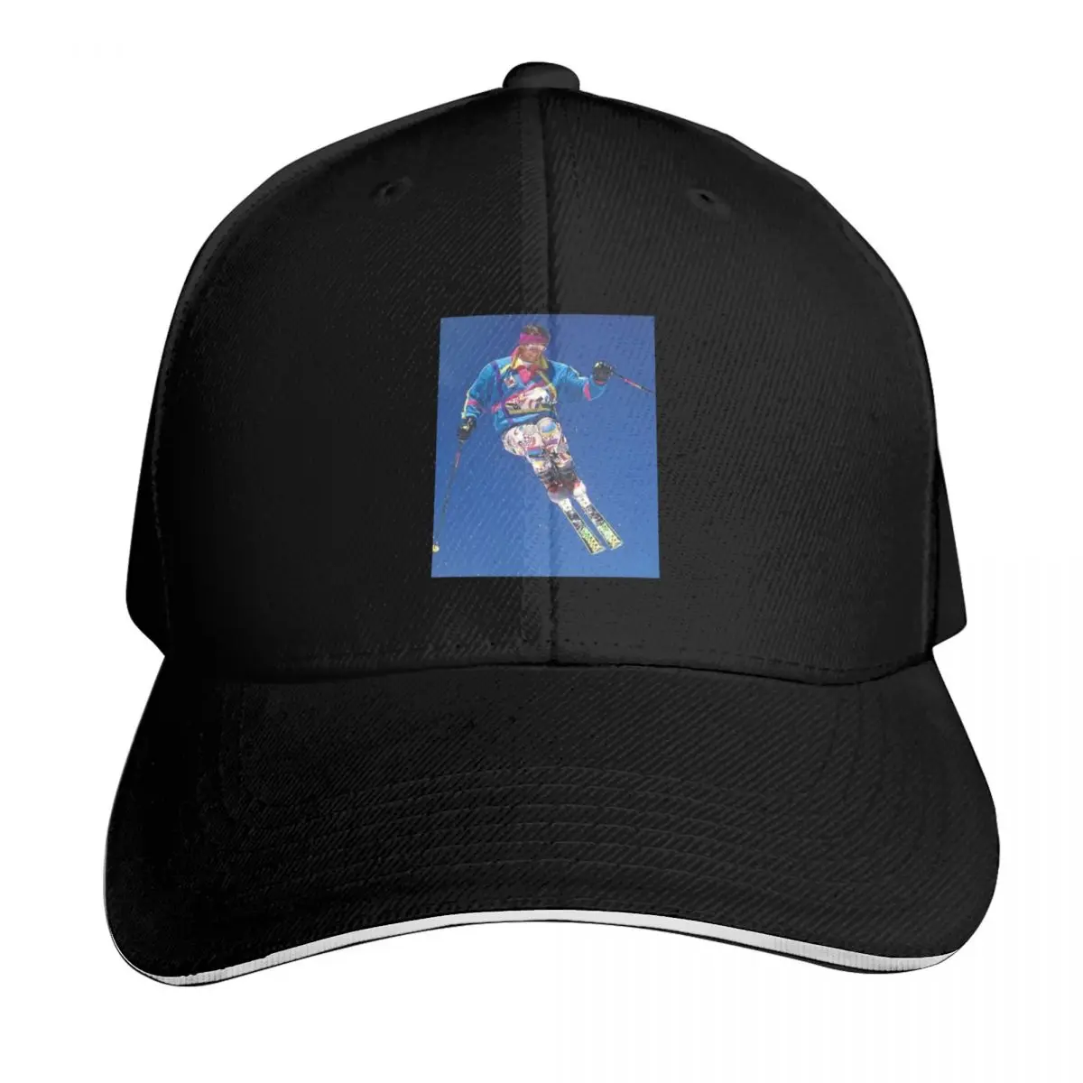 

Vintage skier '70 '80 '90 Must have Baseball Cap Golf Hat Man beach hat funny hat Trucker Hats For Men Women's
