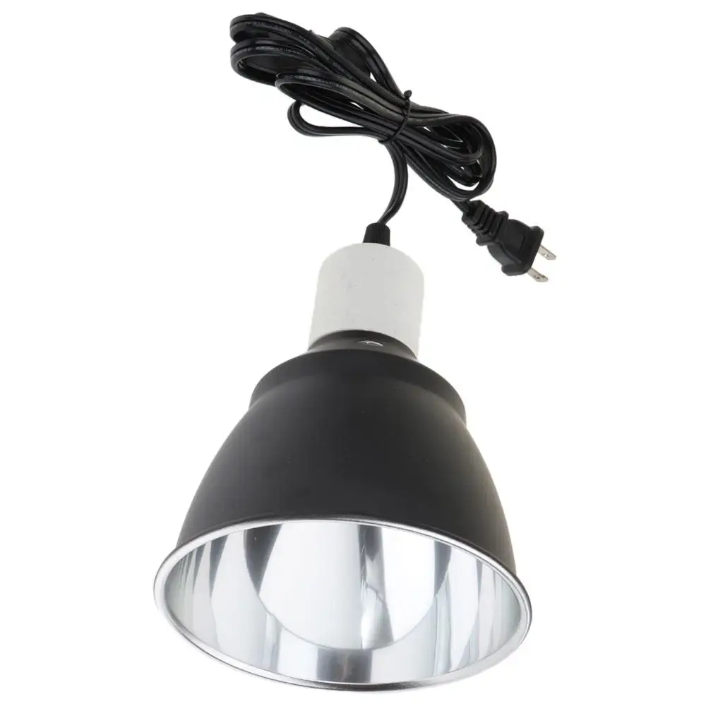 Aluminum Ceramic Heat Lamp Holder E27 Socket Bulb Base for Reptile Infrared UVB Terrarium Lamps