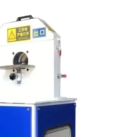 Bench Type Bent Tube Polishing Machine For Shaped Pipe Rust Stainless Steel Mirror Finish Disc Rod Wire Drawing Polisher