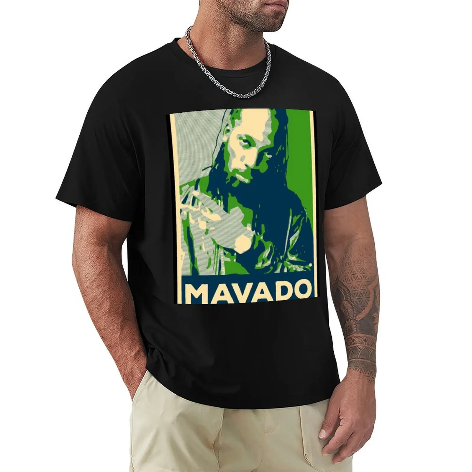

Jamaica Icons Mavado HOPE Famous Jamaican T-Shirt cute tops Clothing men t shirts