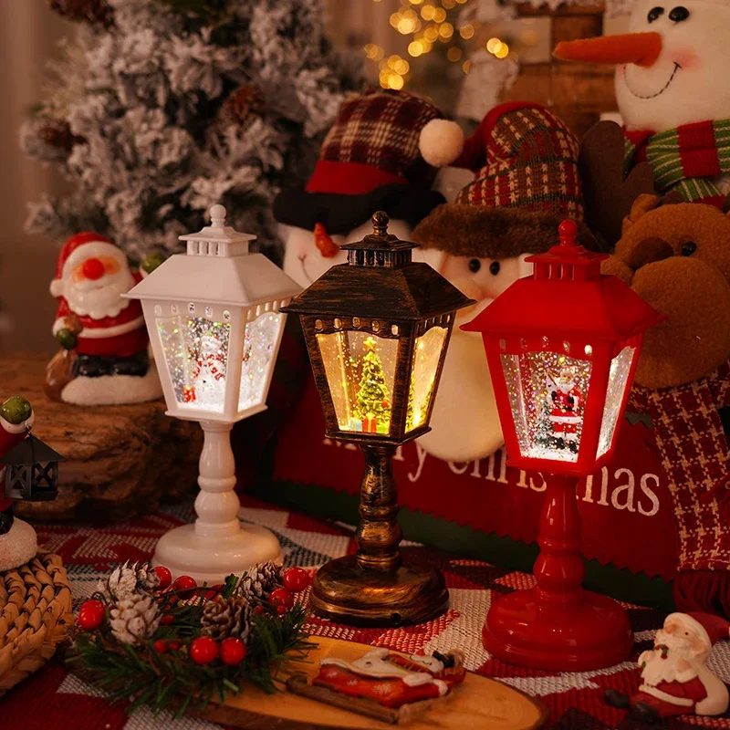 Christmas Decorations Wind Light Light Up Children's Room Music Small Night Light Creative Display Christmas and New Year Gift