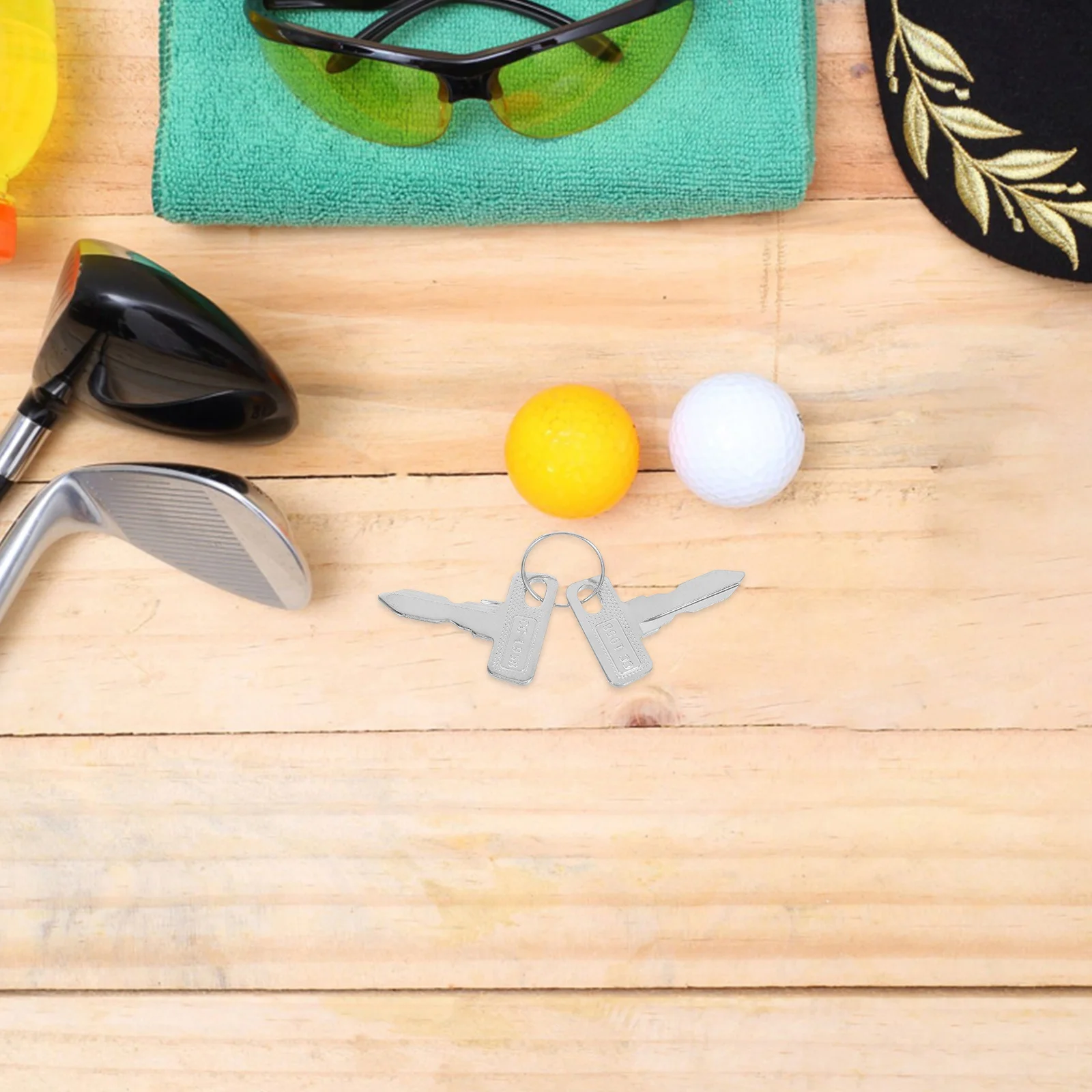 

4Pcs Golf Cart Key Replacement Wear Resistant Ignition Keys for Club Car Compatible Golf Buggy Parts Ergonomic Grip Spare