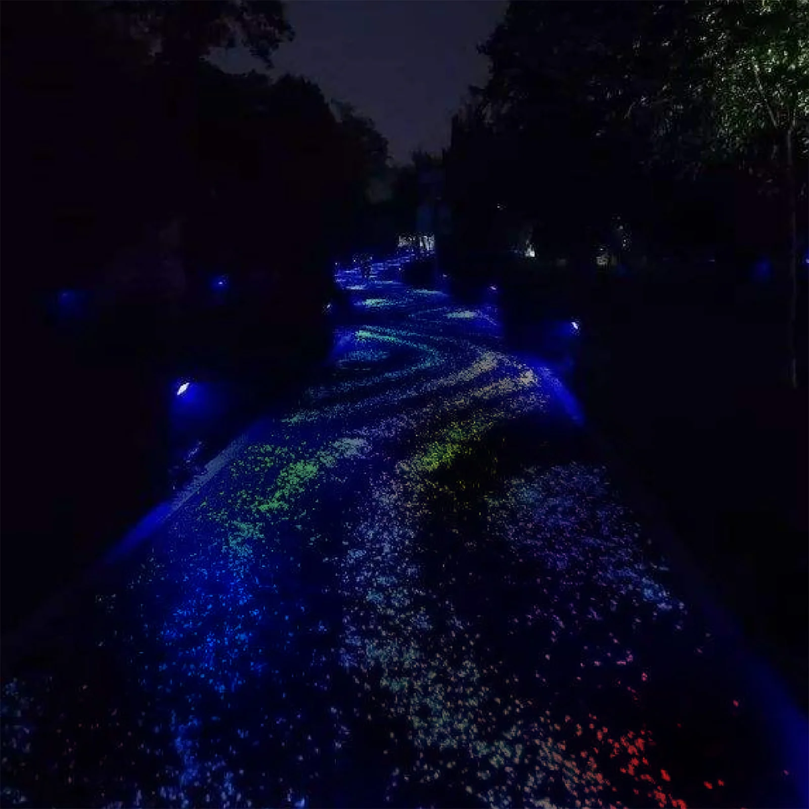 

2Packs Luminous Pebbles Colorful Glowing Stones for Fish Tank Aquarium Garden Landscaping Decoration Pathway Glow Stones