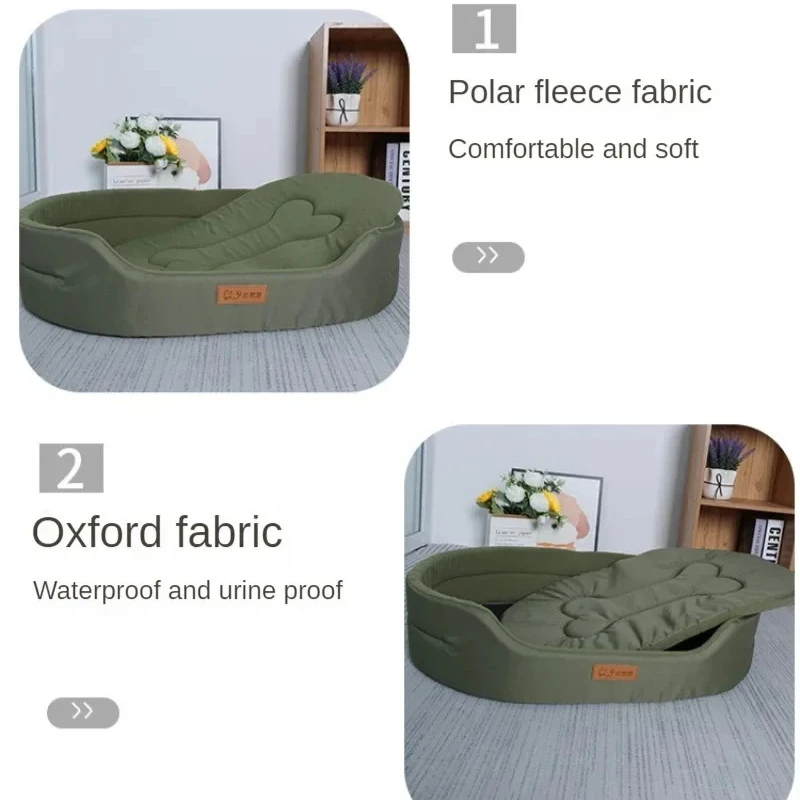 Dog Cushions Pet Bed Sofa Beds Large Dogs Fluffy Medium Blanket Pets Accessories Bad Mat Products Puppy Supplies Cats Small Big