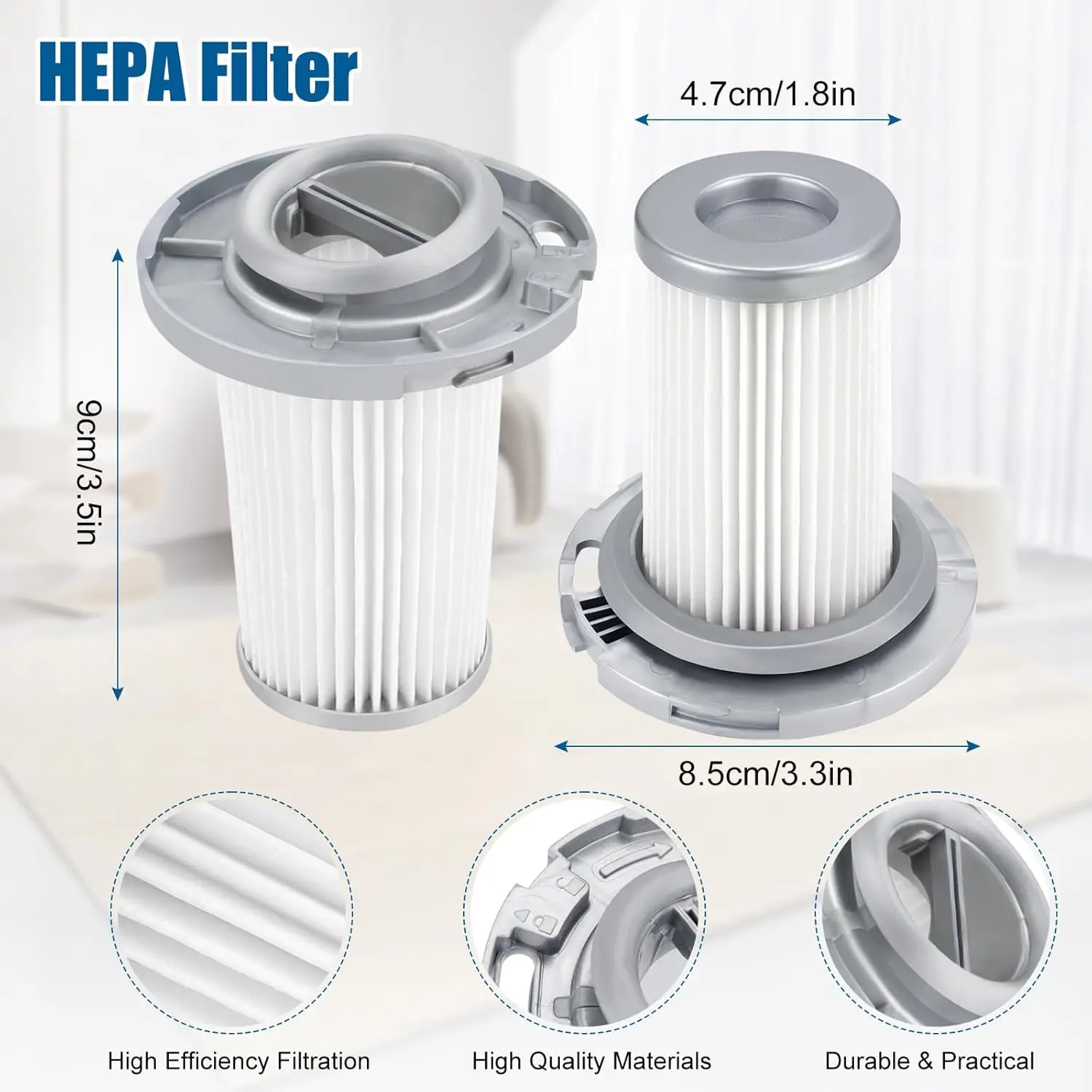 交換用Hepaフィルター,コードレス掃除機用,x-pert 6.60 ty6878,部品番号zr009005,x-force flex 8.60