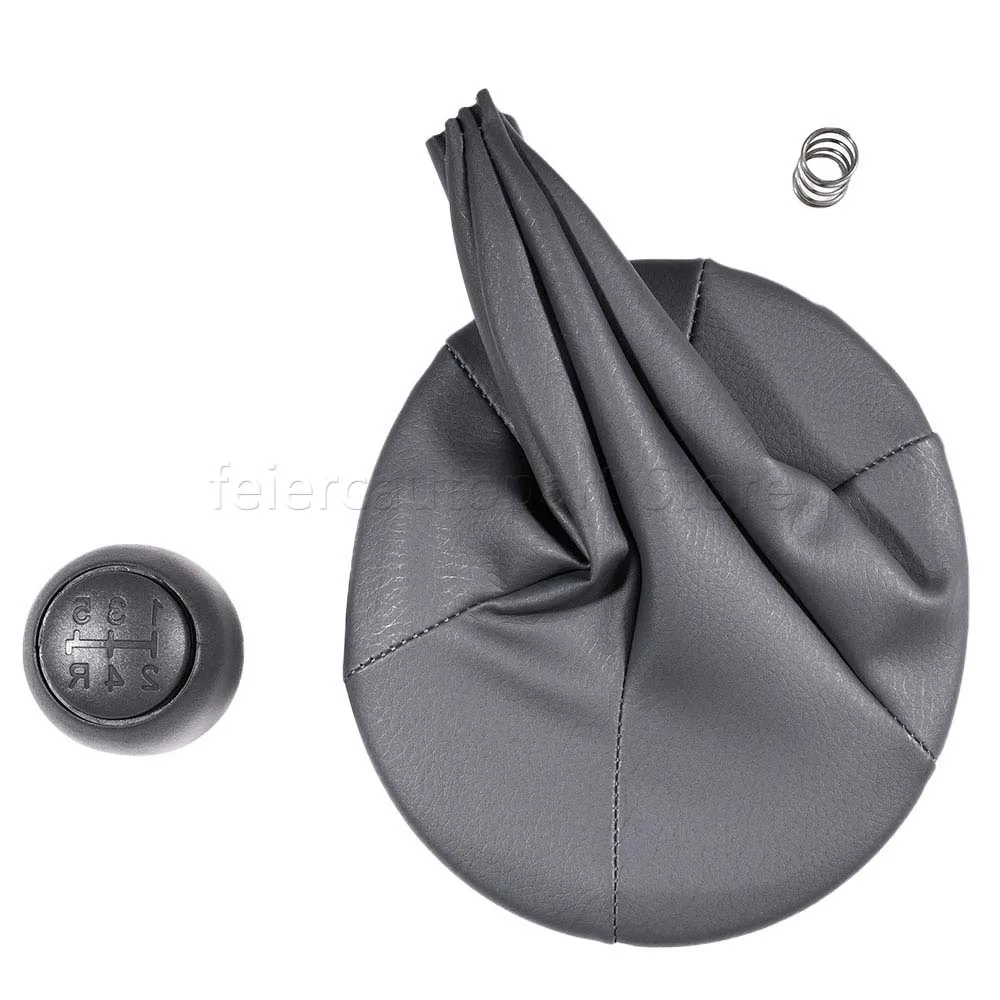 Auto Schaltknauf Hebel Shifter Gamasche Boot Für FIAT PANDA (2) 169 2003-2011 Abdeckung Kragen 5 Gang Schalthebel knopf Gamasche Ki – Detail 5