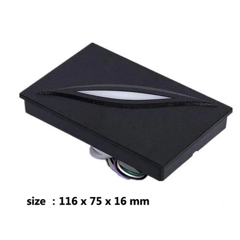 5pcs Rfid Wiegand26 Reader/125khz ID/EM Card Reader-Waterproof,Sn: KR100