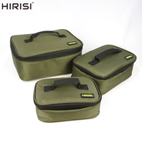 Hirisi Multi-Purpose Carp Fishing Bag - PVC Oxford Material, Fish Reel & Lure Storage, Tackle Accessory Organizer