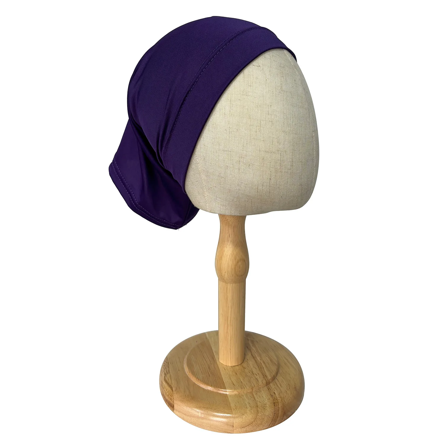 Modische Modal-Hijab-Kappen für muslimische Frauen, als Unterzieh-Hijab oder als Kopftuch, in vielen Farben erhältlich, für Damen und Herren. – Detail 3
