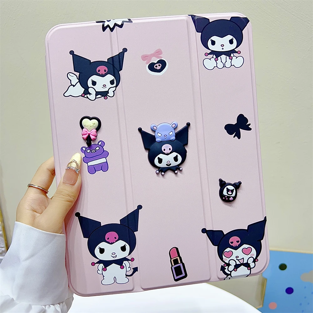 

For iPad Air 11 2025 10th 11th A16 9th Gen Cover Pro11 Air3 4 5 10.9in M2 M3 M4 9.7 Mini6/7 with Pencil Holder PU Flip Case