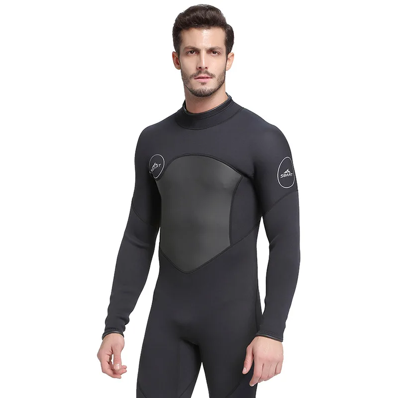 

Men's Profional Deep Sea Dive Suit Long Sve Wetsuit Snorkeling Suit Surfing Suit Jellyfi Design Thermal Protective