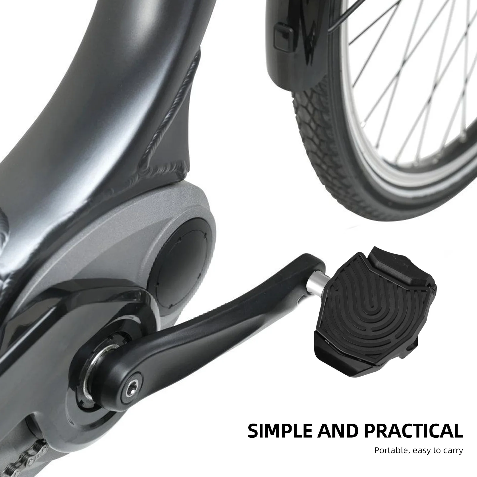 

1 Pair Kids Pedals Replaceable Bicycle Pedals Lightweight Durable Nonskid Cycling Replacement For Mountain Bike Outdoor Ride