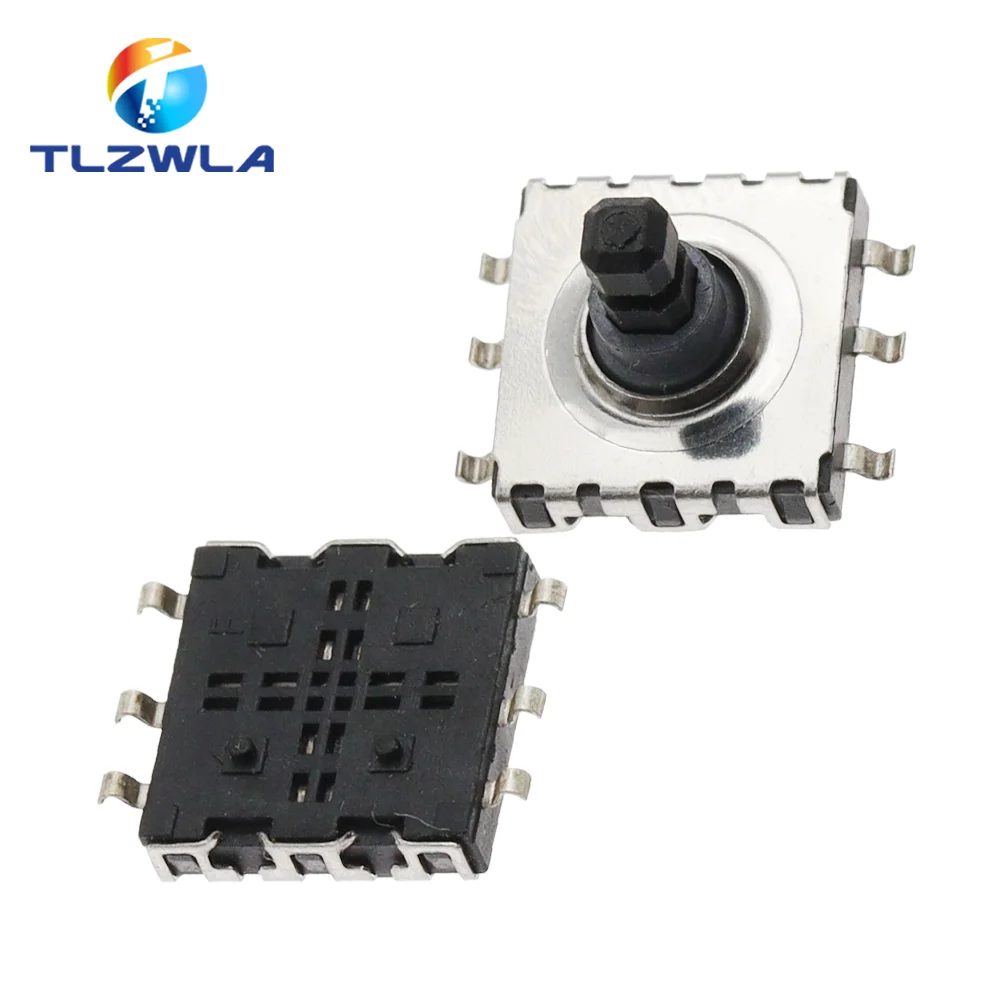 10PCS 10X10X9MM SMD 5 Five Way Switch Multi Direction Switch Touch Reset Button Multi-function Switch 10*10*9mm