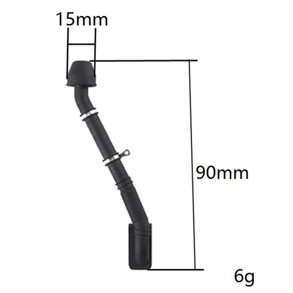 Simulação safari snorkel mergulho vadear tubo decoração acessórios para mn d90 mn99s 1/12 rc carro atualização peças