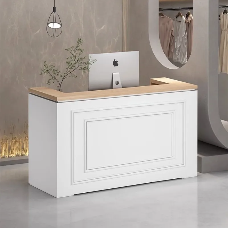 

Simple Design Shop Reception Desks Checkout Counter Modern Business Reception Desks Front Desk Office Furniture Recepción LLRD