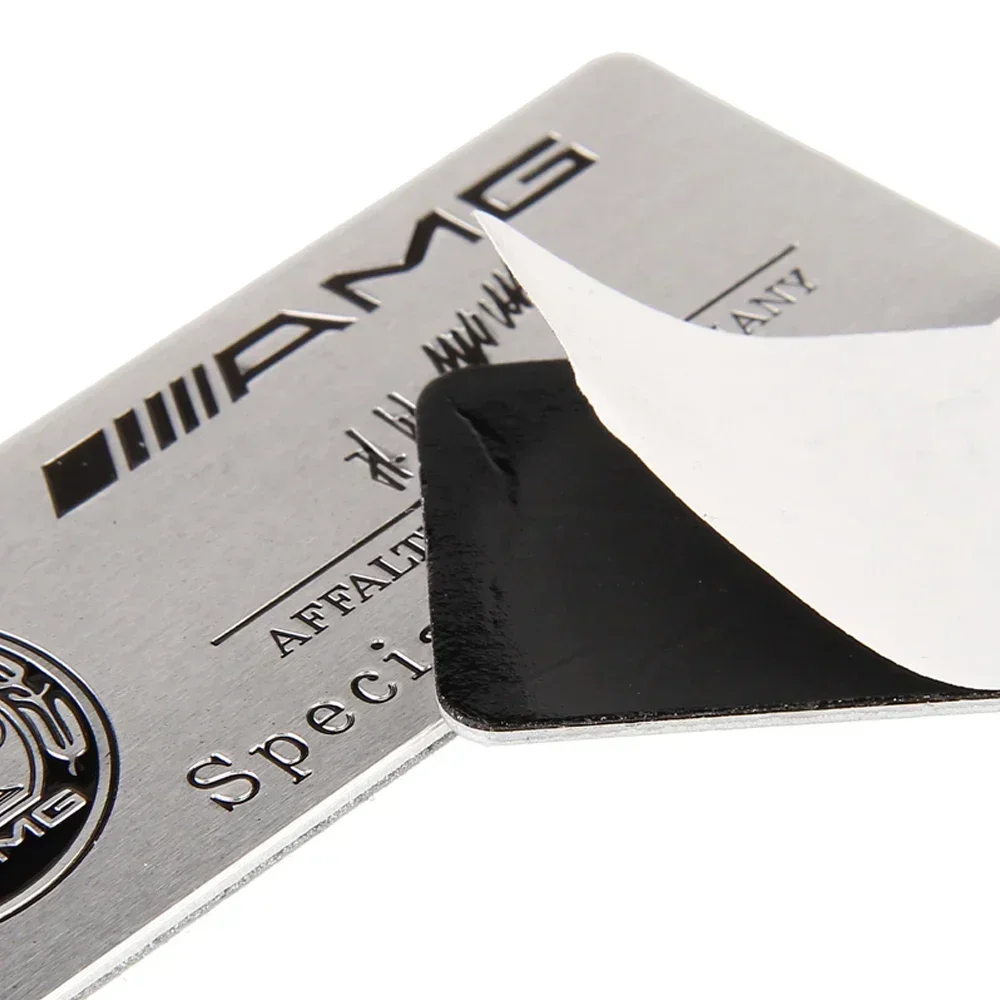 ل AMG سيارة لمرسيدس بنز AMG 1 قطعة 80x30 مللي متر السيارات الجانب نافذة شارة ملصق لمرسيدس بنز W203 W204 W205 W210 W211 W212 W4 #5