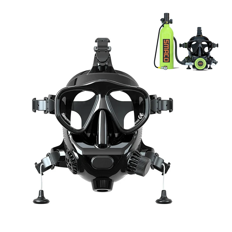 

Diving Mask Snorkeling Full Face Anti Fog Mask Underwater Breathing Snorkeling Set Swimming Mask Scuba Diving Equipment