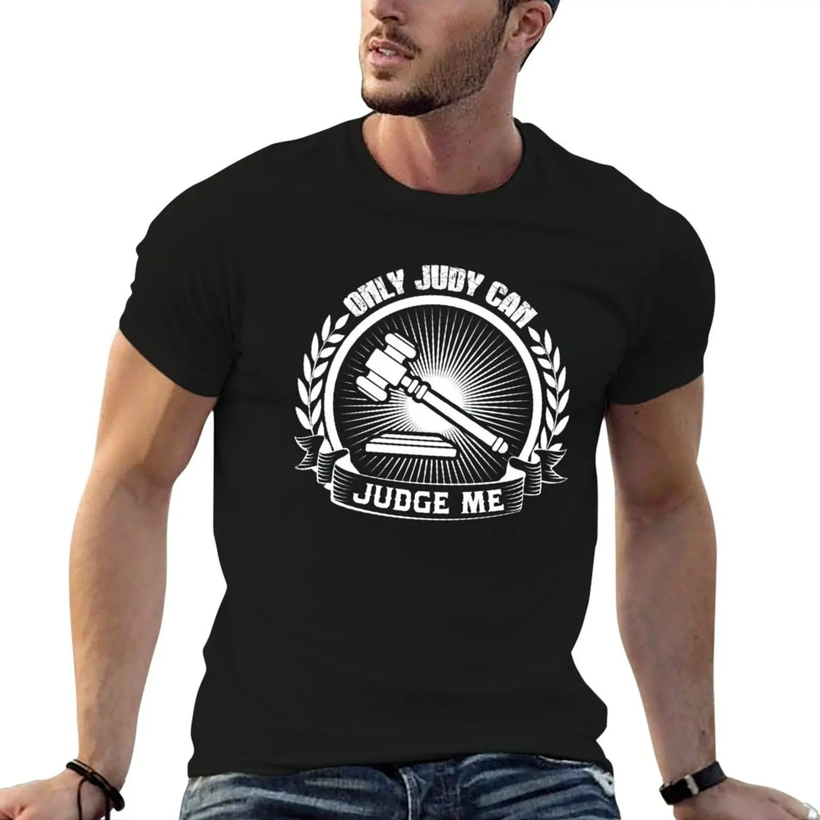 

anime Only dark Can shirts man shirts soft t Judy oversize t shirts t humor cotton funny for T-Shirt Me Judge