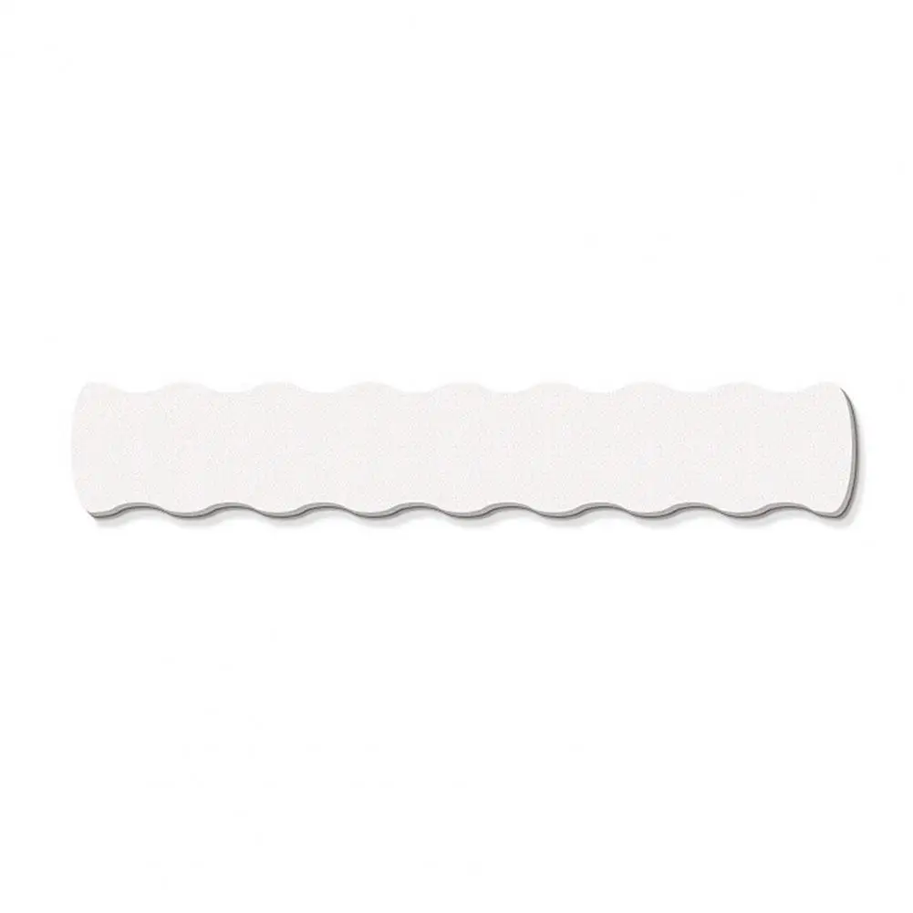 Self-adhesive Felt Board Smooth Surface Felt Board Scalloped Felt Pin Bulletin Board Strips Self-adhesive Cork Bar for Office