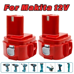 Powtree 3.0Ah/4.0Ah for Makita 12V NiMH Replacement Battery Power Tools Rechargeable Bateria PA12 1220 1222 1235 1233S 6271D L50
